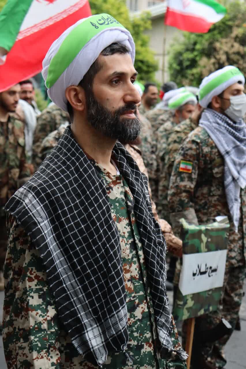 فیلم| روحانیون شهرستان بابل در رزمایش اقتدار جان فدای ایران امام رضایی