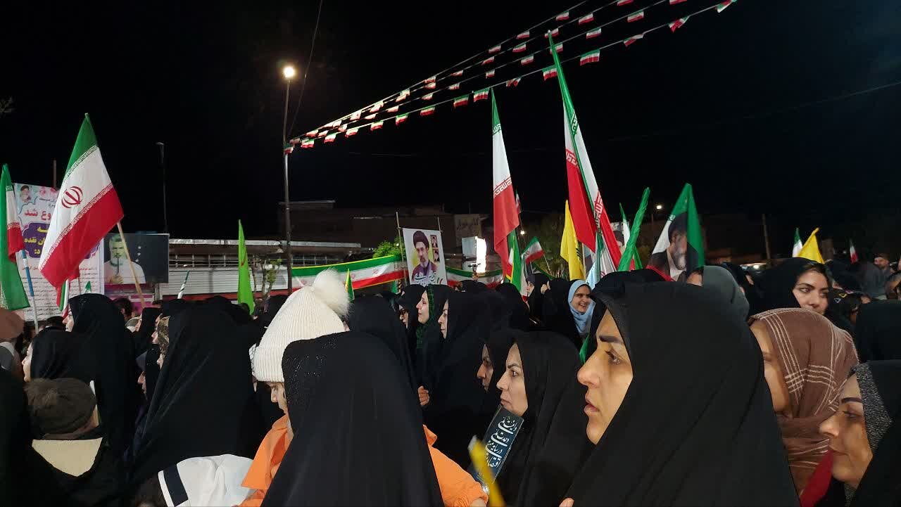 طنین «یا رضا» در قلب نقده؛ اجتماع باشکوه «زیر سایه خورشید» + تصاویر
