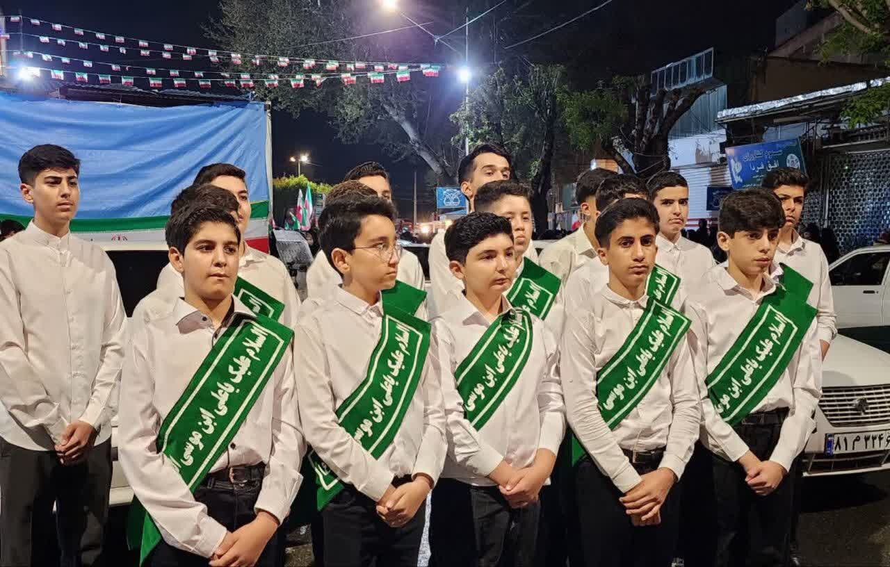 طنین «یا رضا» در قلب نقده؛ اجتماع باشکوه «زیر سایه خورشید» + تصاویر
