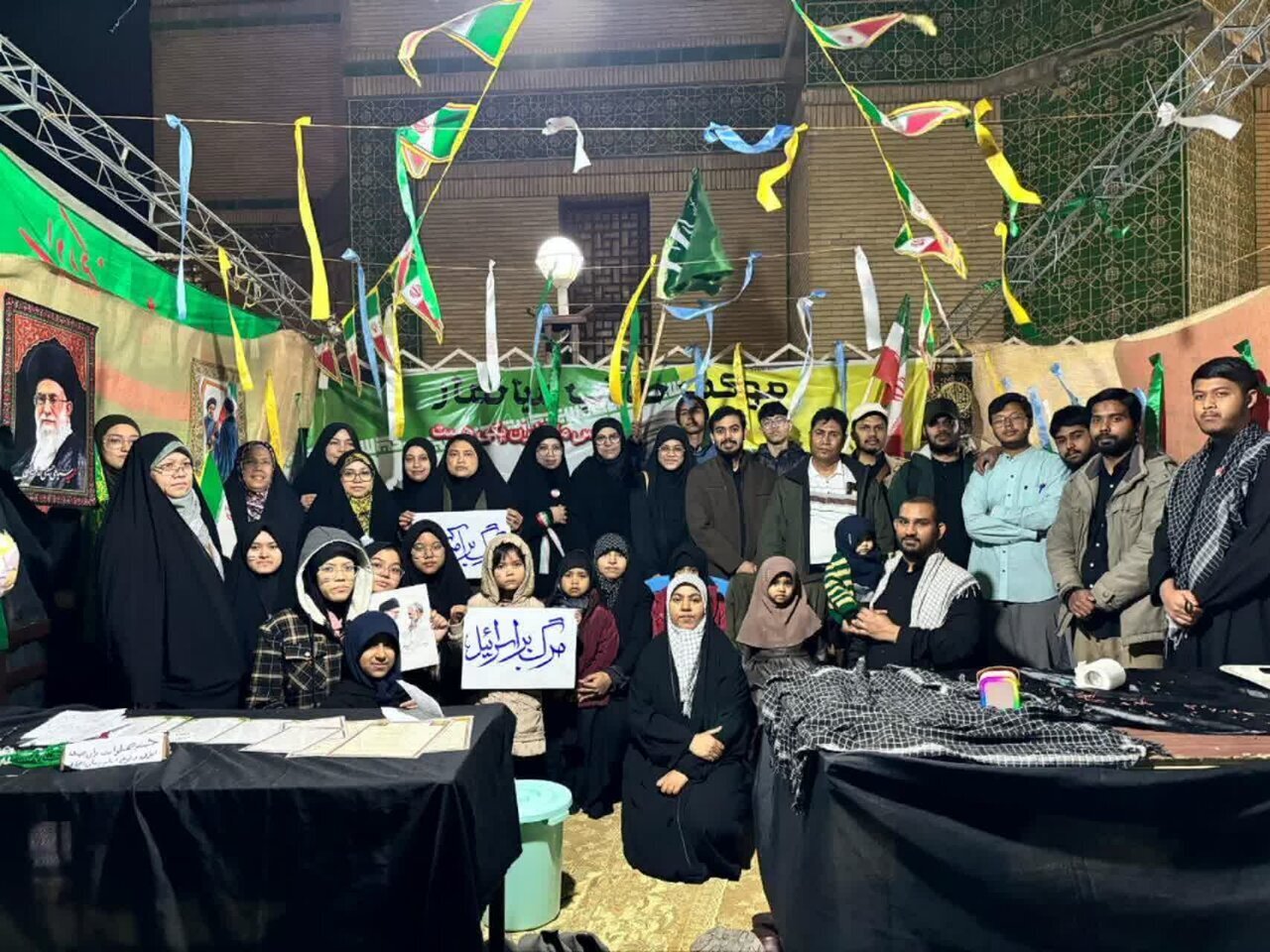 In Display of Islamic Unity, Myanmar Seminarians Set Up Solidarity Service Station in Qom