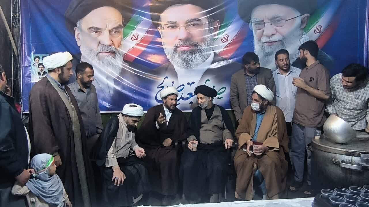 برپایی موکبهای طلاب پاکستانی در نقاط مختلف قم مقدسه