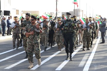 تصاویر/ نمایش  اقتدار ملی در رفسنجان