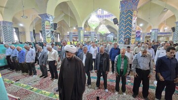 تصاویر/ نماز جمعه این هفته شهرستان بهاباد