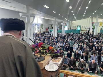 تصاویر/ نماز عبادی سیاسی جمعه شهرستان نوشهر