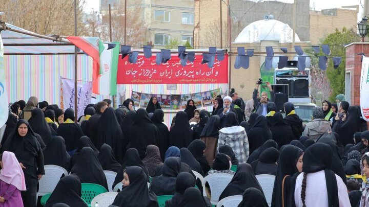 تصاویر/ مراسم یادواره امام شهید و شهدای جنگ رمضان در تکاب