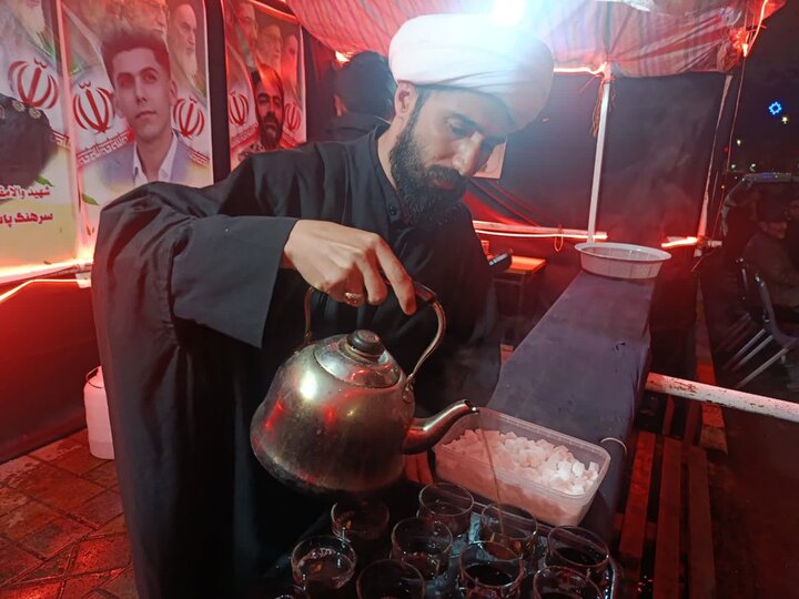 تصاویر / استمرار فعالیت موکب مدرسه علمیه امام صادق (ع) نقده
