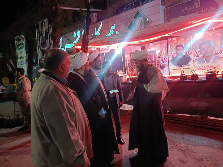 تصاویر / استمرار فعالیت موکب مدرسه علمیه امام صادق (ع) نقده