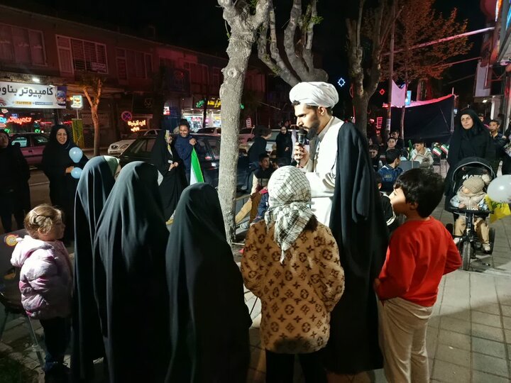 تصاویر / استمرار فعالیت موکب مدرسه علمیه امام صادق (ع) نقده