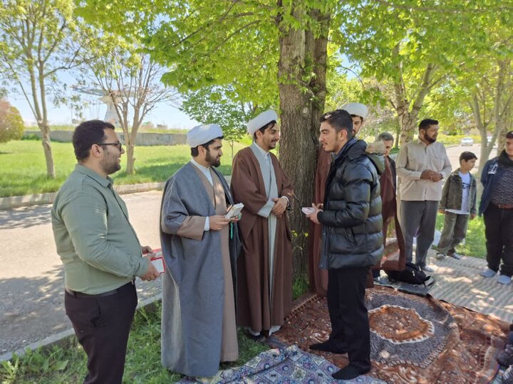 تصاویر/ اردوی نیمروزه نسیم هدایت در پلدشت؛ پیوند مدیریت حوزوی با نسل جوان کانون مهدوی
