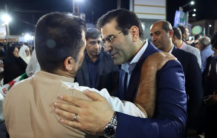 تصاویر/ جشن ازدواج ۲۰ زوج خورموجی