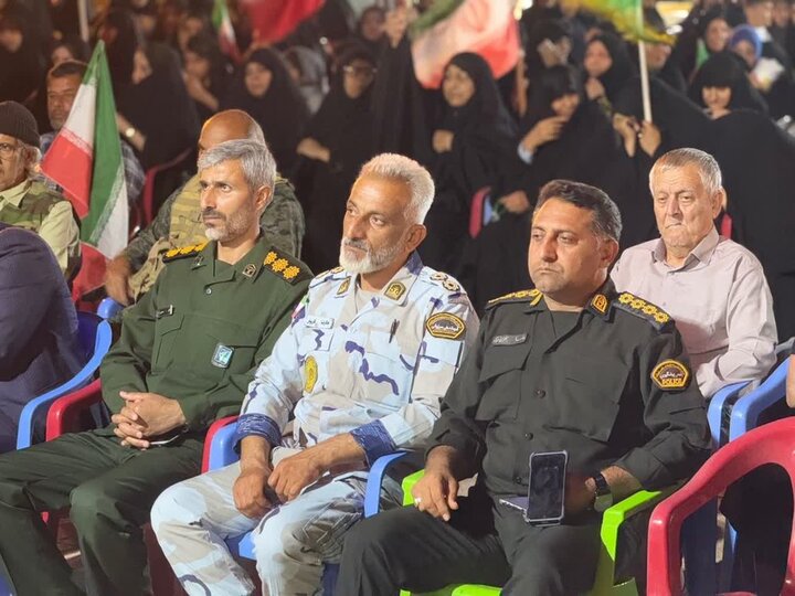 تصاویر/ اجتماع جان فدایان ایران در بندر ریگ