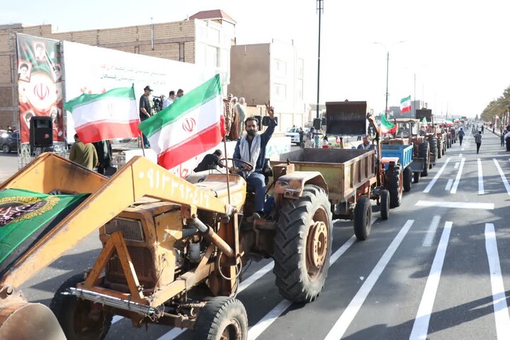 تصاویر/ نمایش  اقتدار ملی در رفسنجان