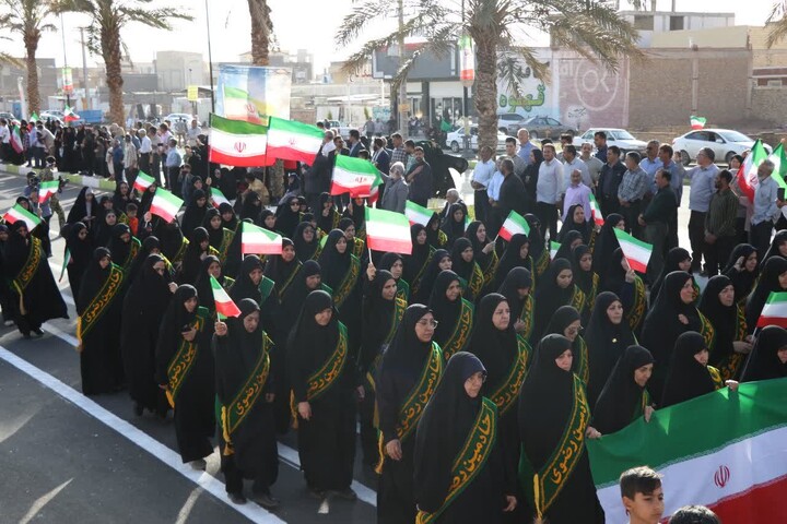 تصاویر/ نمایش  اقتدار ملی در رفسنجان