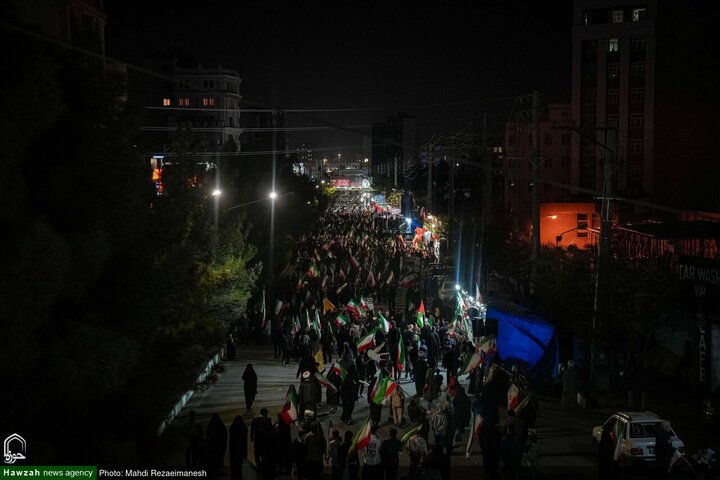 Photos/ La 60e nuit de renouvellement du pacte du peuple avec les idéaux de la République islamique d’Iran