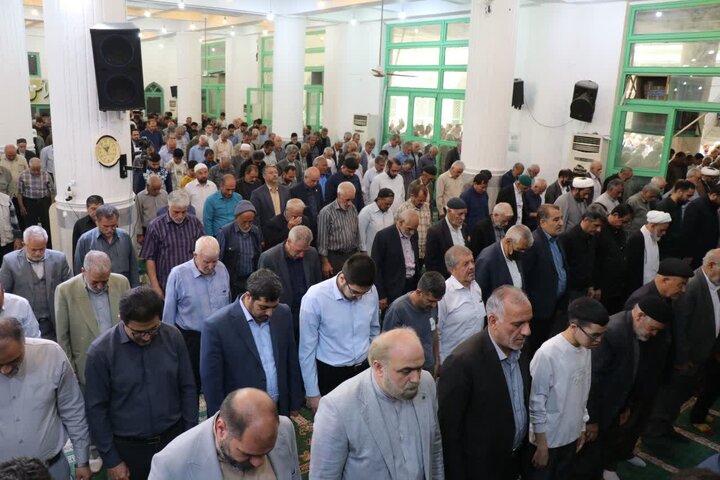 تصاویر/ اقامه نماز جمعه در قرچک