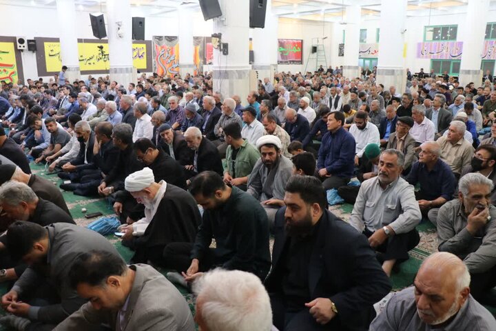 تصاویر/ اقامه نماز جمعه در قرچک