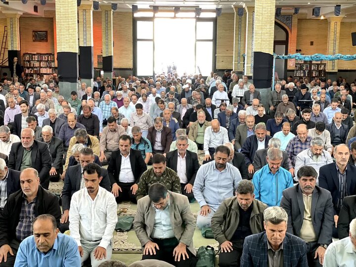 تصاویر/ نماز عبادی سیاسی جمعه در ملارد