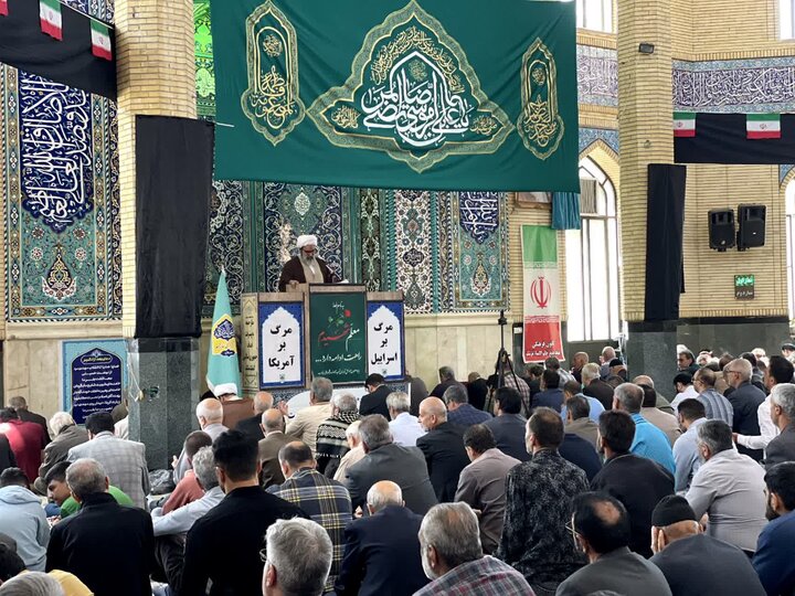 تصاویر/ نماز عبادی سیاسی جمعه در ملارد