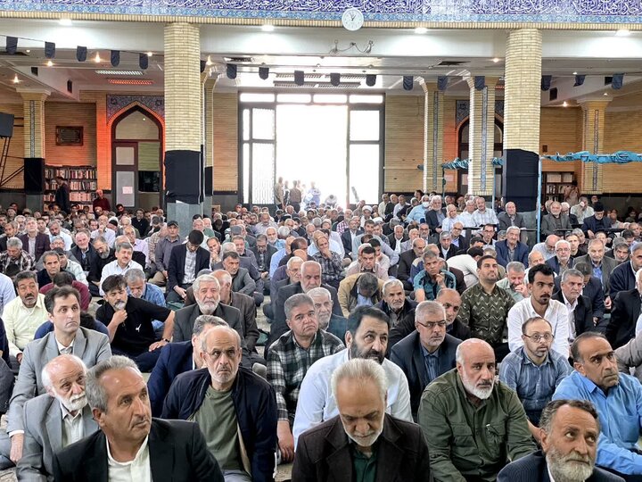 تصاویر/ نماز عبادی سیاسی جمعه در ملارد