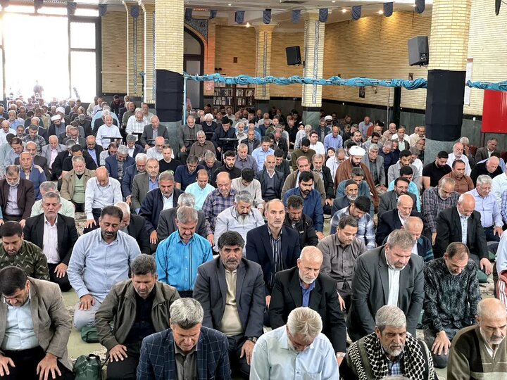 تصاویر/ نماز عبادی سیاسی جمعه در ملارد