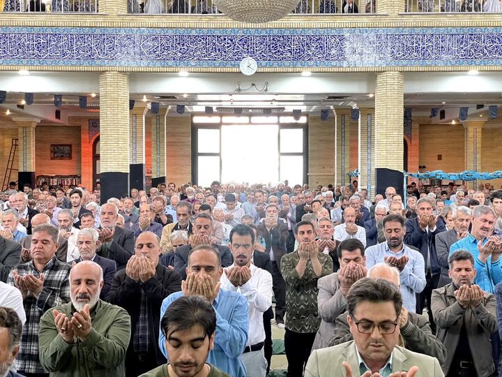 تصاویر/ نماز عبادی سیاسی جمعه در ملارد