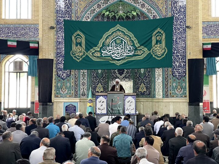 تصاویر/ نماز عبادی سیاسی جمعه در ملارد