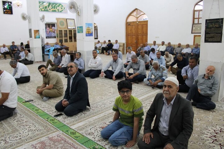 نماز جمعه بندرریگ به روایت تصویر