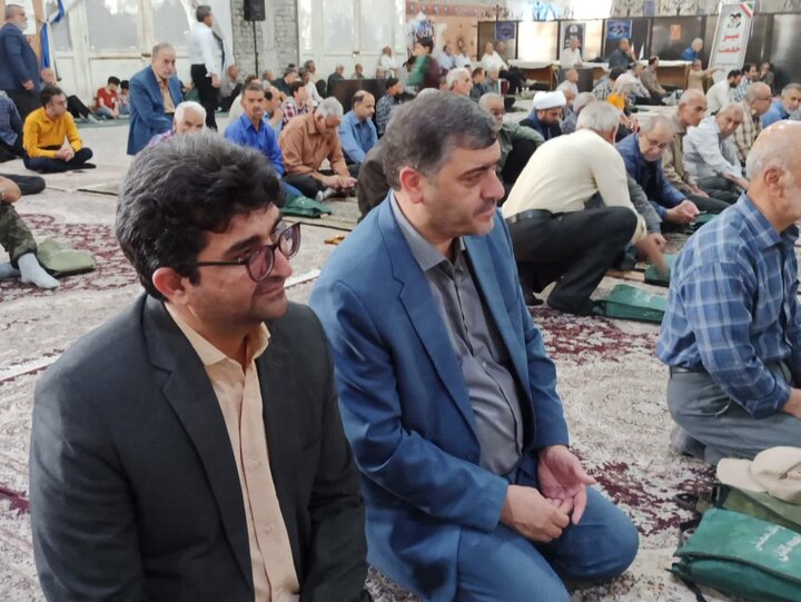 تصاویر؛نماز عبادی سیاسی جمعه کاشان