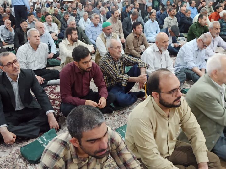 تصاویر؛نماز عبادی سیاسی جمعه کاشان