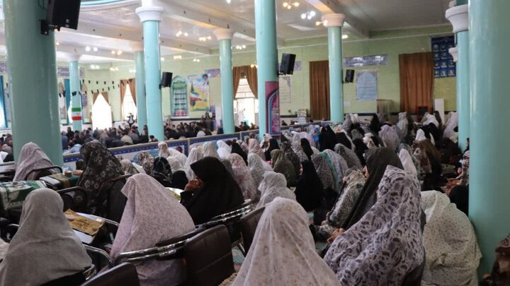 آیین عبادی سیاسی نماز جمعه تکاب