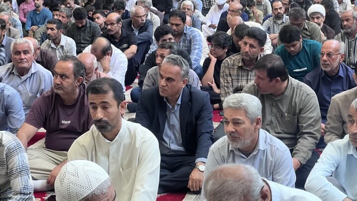 نماز جمعه کنگان به روایت تصویر