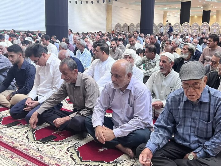 نماز جمعه کنگان به روایت تصویر