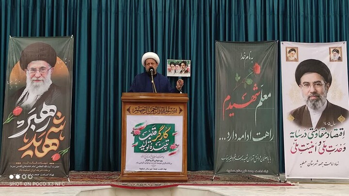 نماز جمعه جم به روایت تصویر