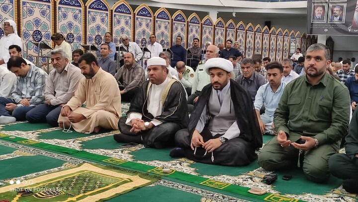 نماز جمعه جم به روایت تصویر