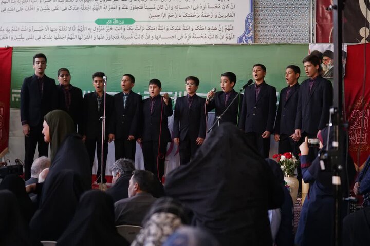 تصاویر/ مراسم بزرگداشت شهیده سمیرا اسدزاده از شهدای جنگ رمضان