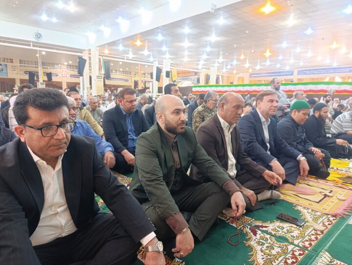 تصاویر/ آیین عبادی سیاسی نمازجمعه امروز شهر بوشهر