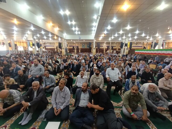 تصاویر/ آیین عبادی سیاسی نمازجمعه امروز شهر بوشهر
