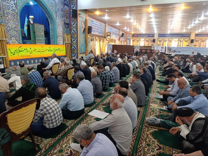 تصاویر/ آیین عبادی سیاسی نمازجمعه امروز شهر بوشهر