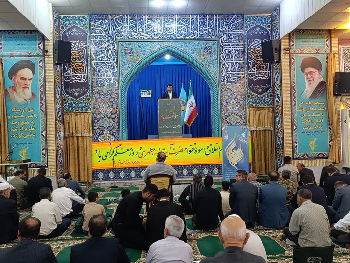 تصاویر/ آیین عبادی سیاسی نمازجمعه امروز شهر بوشهر