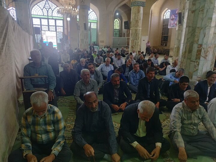 تصاویر/ نماز عبادی سیاسی جمعه شهرستان بافق
