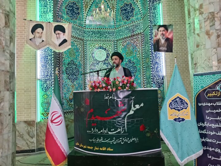 تصاویر/ نماز عبادی سیاسی جمعه شهرستان بافق