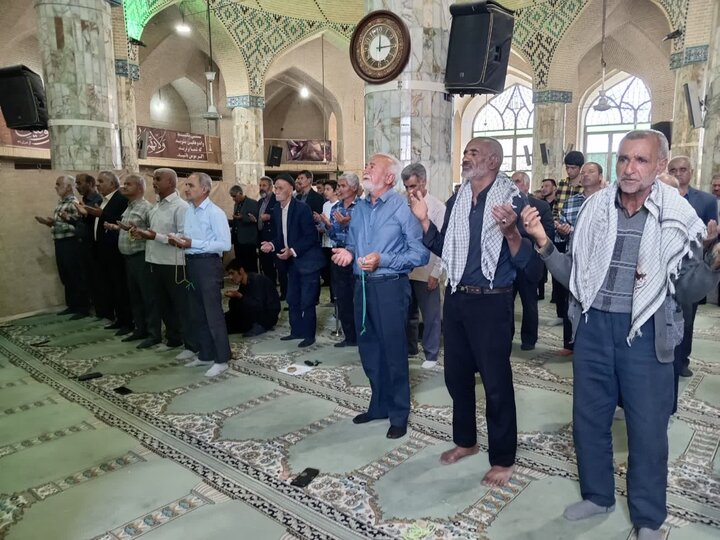 تصاویر/ نماز عبادی سیاسی جمعه شهرستان بافق