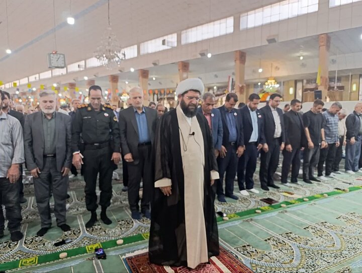 تصاویر/ اقامه نماز عبادی سیاسی جمعه در پاکدشت
