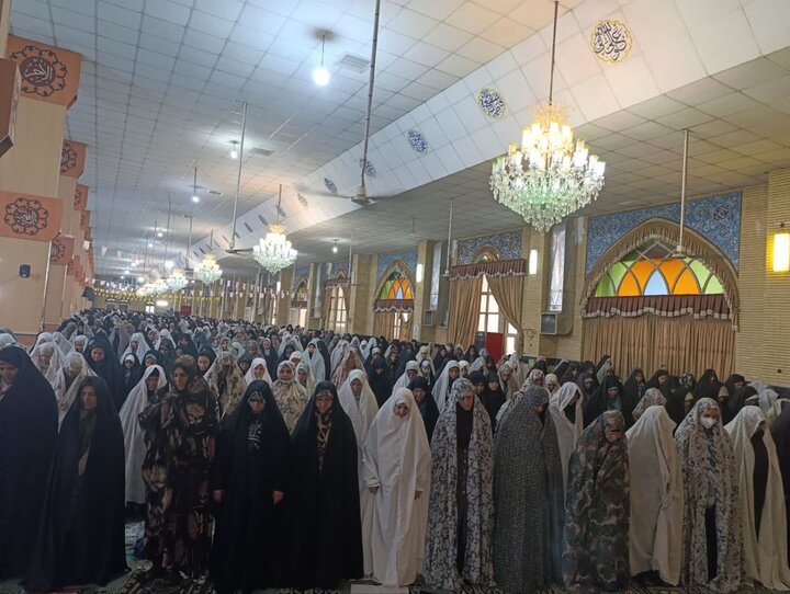 تصاویر/ اقامه نماز عبادی سیاسی جمعه در پاکدشت