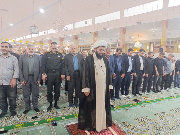 تصاویر/ اقامه نماز عبادی سیاسی جمعه در پاکدشت