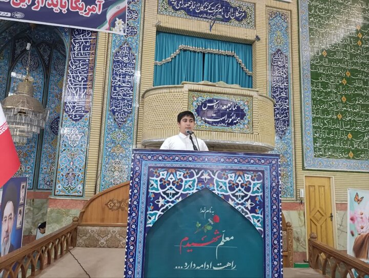 تصاویر/ اقامه نماز عبادی سیاسی جمعه در پاکدشت