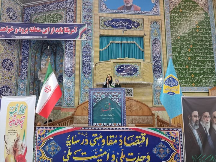 تصاویر/ اقامه نماز عبادی سیاسی جمعه در پاکدشت