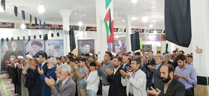 تصاویر/ اقامه نمازجمعه شهر دندی