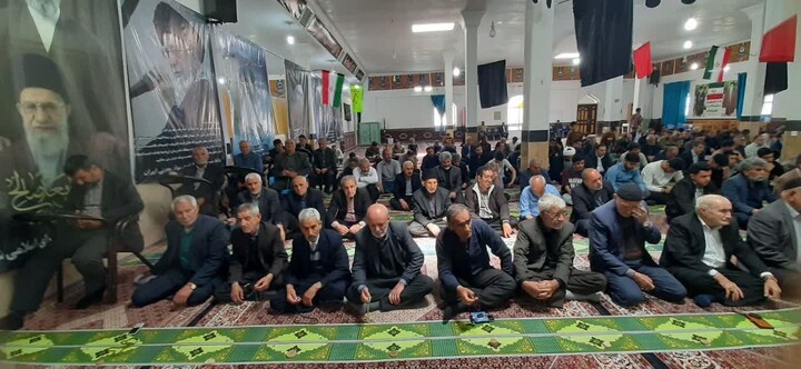 تصاویر/ اقامه نمازجمعه شهر دندی