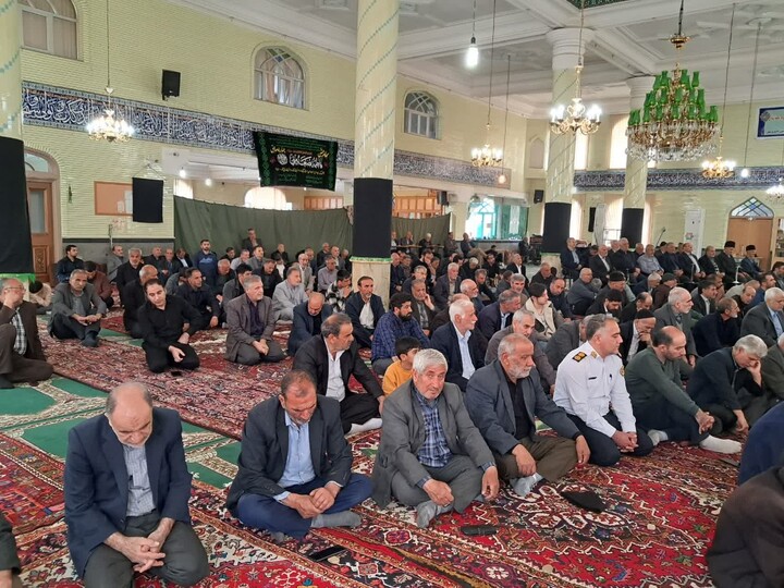 تصاویر/ اقامه نمازجمعه شهر خسروشاه